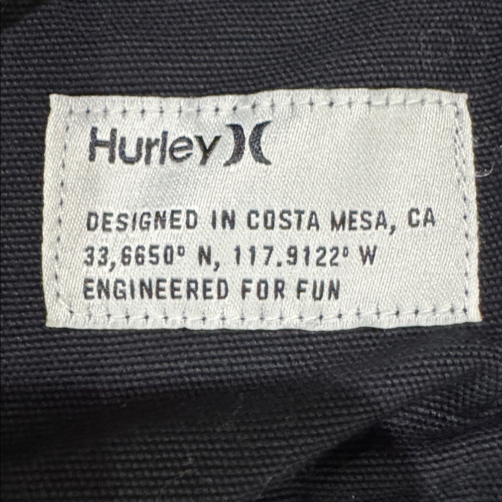 Hurley black/gold button Jean jacket - Picture 4 of 4